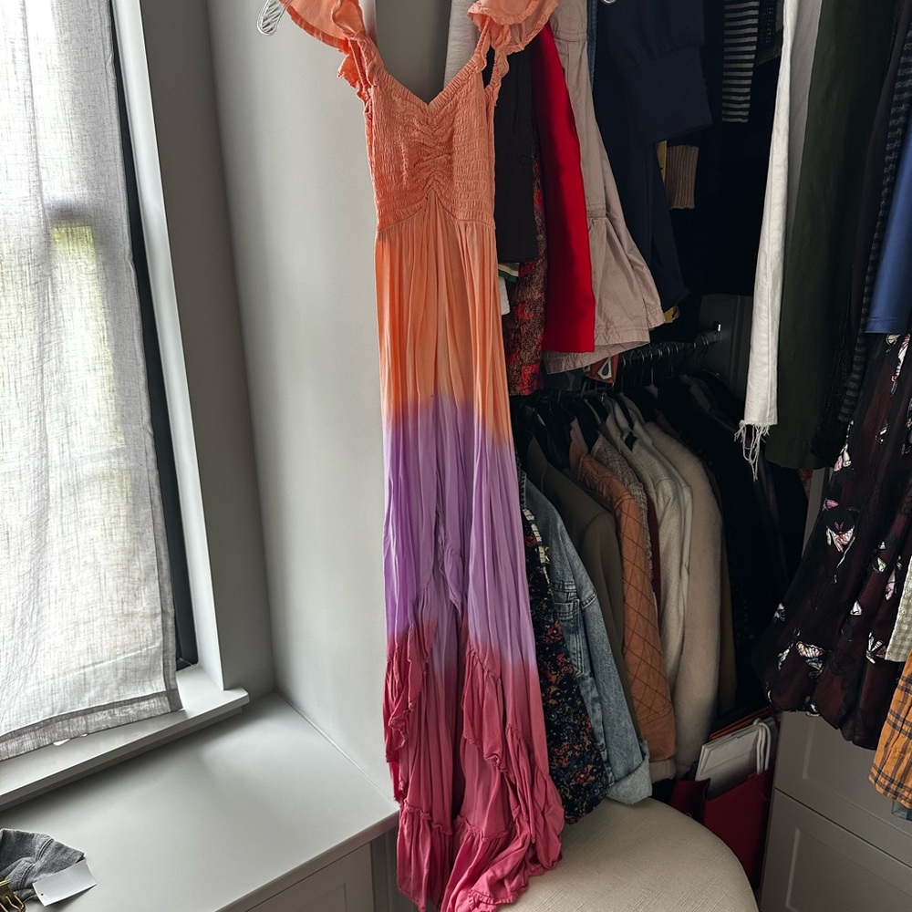 Tiare Hawaii dip dye dress